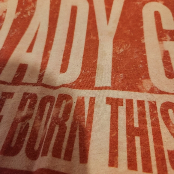 Lady Gaga Born this way ball concert meat shirt - Picture 2 of 3